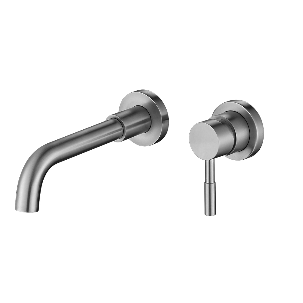 Wall-Mount Single-Handle Bathroom Basin Faucet Mixer
