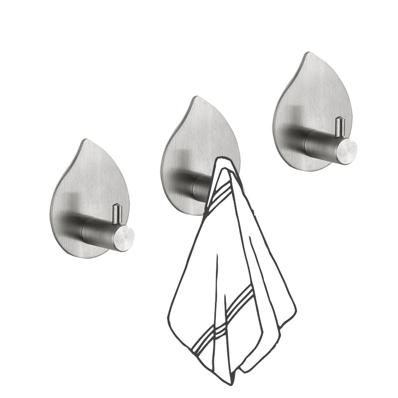 Self Adhesive Basic Hooks Tape Strong Bearing Capacity No Drilling