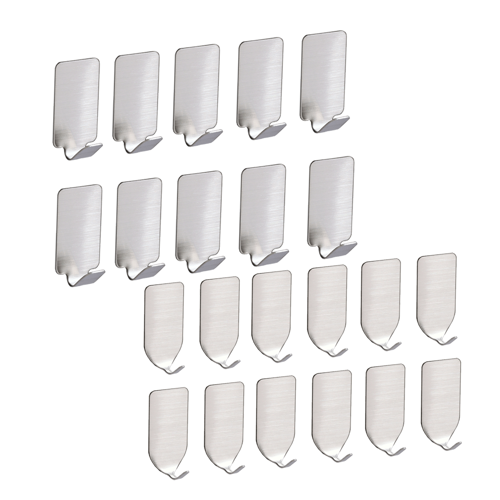 ZOOKV stainless steel adhesive hook set
