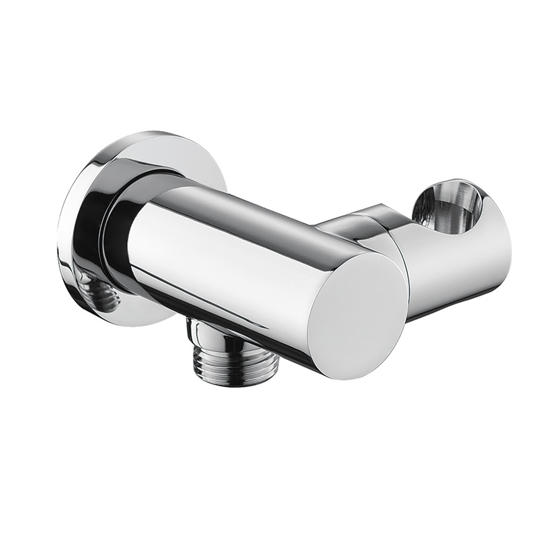 Wall Mounted Water Outlet Connector Shower Hose Elbow With Holder