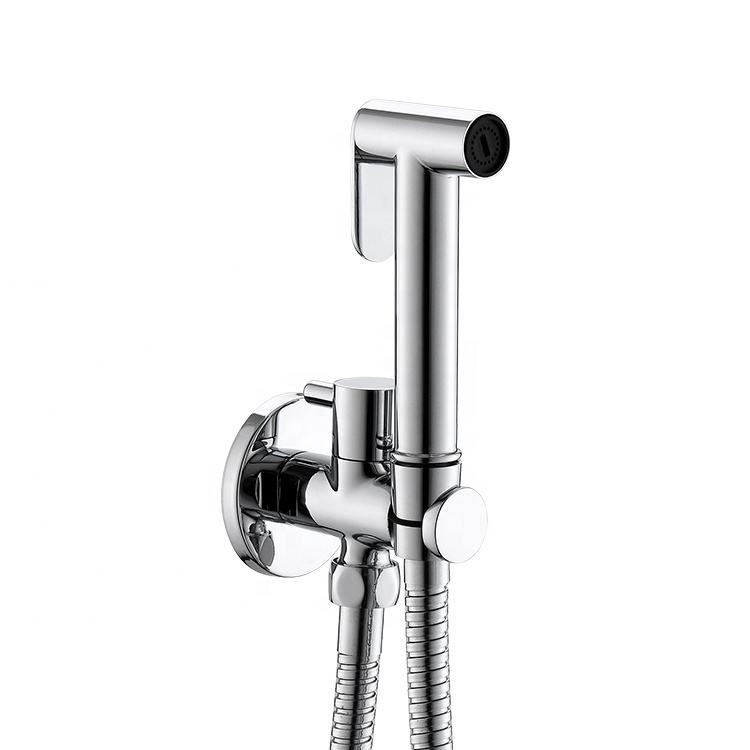 Toilet Bidet Sprayer Water Tap With Handheld Sprayer Shattaf