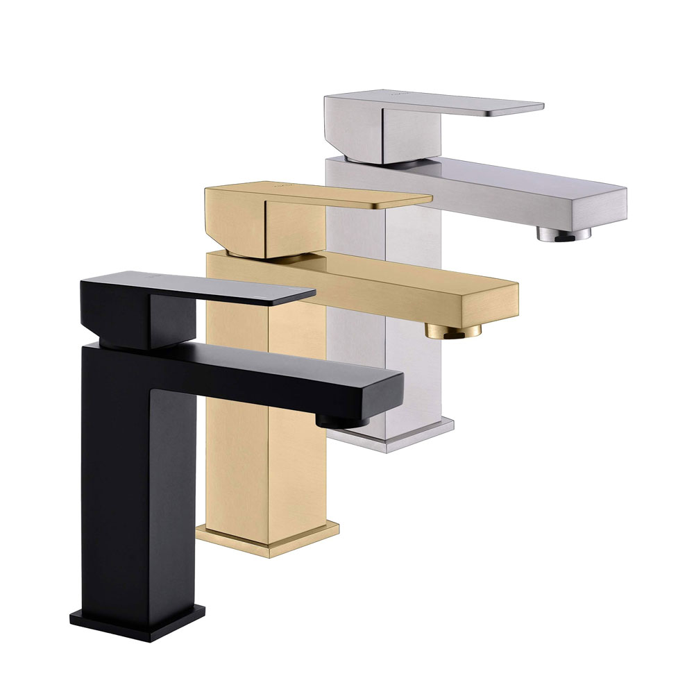 Colour Square Faucet Vessel Short Basin Faucet Single handle for better operate mixer